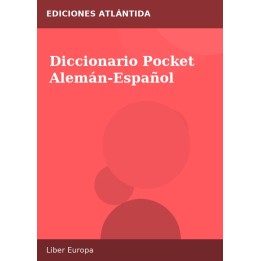 Diccionario Pocket Alemán-Español